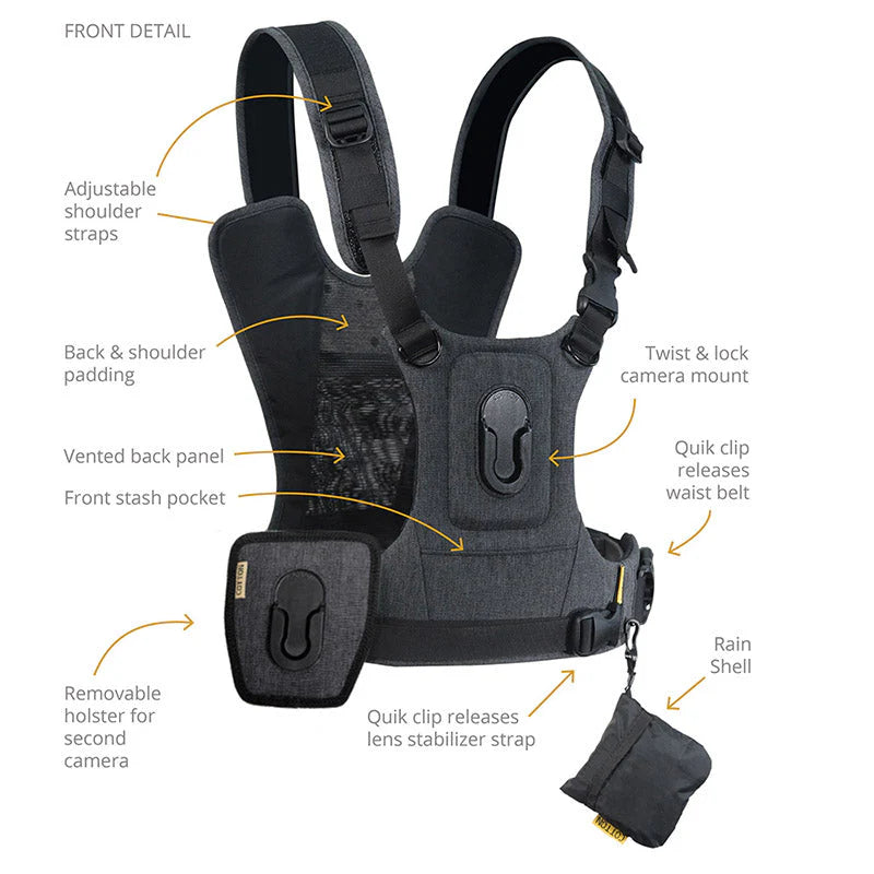 Cotton Carrier G3 2 Camera Harness
